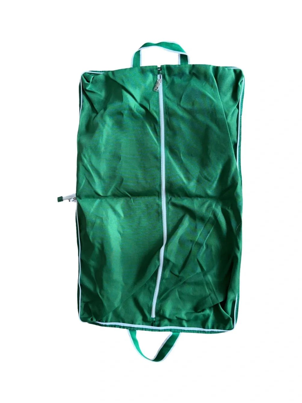 Vintage Lacoste Green Convertible Garment Travel Bag NWOT